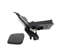 Boquilla lavaparabrisas delantero 28645-4EM0A 28646-4EM0A 28659-4EM compatible con Qashqai Dualis J11 2014 2015 2016 2017 2018(Emitting Color: black RH)