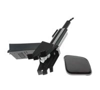 Boquilla lavaparabrisas delantero 28645-4EM0A 28646-4EM0A 28659-4EM compatible con Qashqai Dualis J11 2014 2015 2016 2017 2018(Emitting Color: black LH)