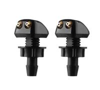 Boquilla lavaparabrisas Kit de 2 boquillas universales para lavaparabrisas de coche Delantero Limpiador Boquilla de Chorro(2PCS)