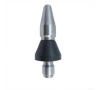 Boquilla limpiadora de tuberías de alcantarillado de alta presión para limpieza de drenaje de lavadora a presión con salida de 5000 psi e inserción rápida opciones de boquilla de 1/4 y 3/8 (3/8)