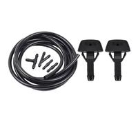 Boquilla limpiaparabrisas 2x Boquilla De Limpiaparabrisas Delantero Tubo Manguera Pulverización Para Volvo Para C30 V40 S40 V50 C70 S70 S80 XC70 XC90 30655605 7845009(Nozzle and 2m Hose)
