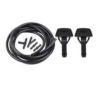 Boquilla limpiaparabrisas 2x Boquilla Limpiaparabrisas Delantero Tubo Manguera Pulverización Para Volvo Para C30 V40 S40 V50 C70 S70 Para S80 Para XC70 Para XC90 30655605 7845009(Nozzle and 2m Hose)
