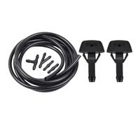 Boquilla limpiaparabrisas Para Volvo Para C30 V40 S40 V50 C70 S70 Para S80 Para XC70 Para XC90 30655605 7845009010 Manguera Boquillas Pulverización Parabrisas Delantero Coche(Nozzle and 2m Hose)