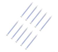 Boquilla mezcladora de pegamento AB, 10 unidades, tubo de mezcla 10-18, núcleo blanco, núcleo amarillo, núcleo azul para dispensador protector epoxi de dos partes (C)
