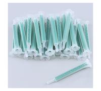 Boquilla mezcladora de resina epoxi, mezclador estático, tubo de mezcla adhesivo, jeringa for pistolas de pegamento AB, mezclador líquido de dos componentes, 10/20/50/uds.(50pcs)