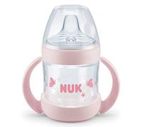 Boquilla Nuk Nature Sense, para biberón, extra ancha, suave, sin BPA, para bebés a partir de 6 meses, 150 ml rosa Rosa Talla:150 ml