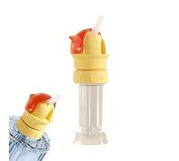 Boquilla para Botella de Agua Adaptador de Tapa Antifugas 2 en 1