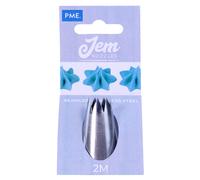 Boquilla para decoraci n con forma de estrella abierta mediana Savoy de JEM, n. 2M