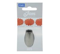 Boquilla para decoraci n de manga pastelera Savoy de Jem Enterprises de punta fina mediana, n. 2ES