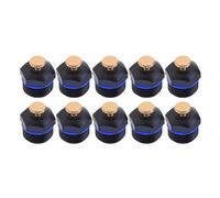 Boquilla Para Fuente 10-50 Aspersores De Jardín Con Rosca DN15 1/2 Pulgada | Kit de boquillas de rociadores de agricultura de riego de cabezal de aspersor de riego de césped de plástico(10PCS color 1)