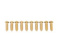 Boquilla para impresora 3d, Kit de repuesto de latón de 10 Uds., 06mm, Compatible con 3, extrusora combinada Hotend para impresión estable (0,6 mm)