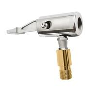Boquilla para inflar neumáticos: conector de mandril de aire, válvula de conexión rápida, adaptador de bomba tipo clip, cabezal de inflado | Adecuado para el mantenimiento de automóviles, servicio de