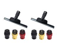 Boquilla para limpiador a vapor con cepillo redondo para ventanas de vidrio SC1 y SC2