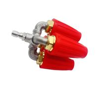 Boquilla para limpiador de alta presión,Boquilla para limpiador de alta presión - de pulverización rotativa de conector rápido,Consejos para, pulverización de cabeza para Le cleana