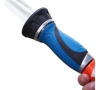 Boquilla para manguera de jardín, pistola de pulverización de agua, limpiador de canalones ajustable, protección contra fugas de alta presión, para suelo, grasa, desagüe, garaje, patio, lugar de