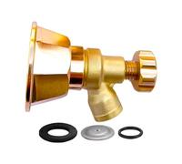 Boquilla Para Manguera | Latón Ajustable de Alta Resistencia | Cabezal De Pulverización Para Manguera,Para Plantas Césped Flores Mascotas y Cultivos