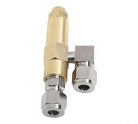 Boquilla para quemador de aceite residual con capacidad de doble sifón y ajustes de flujo de aire ajustables (1,5 mm)