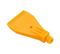 Boquilla plana Rosca externa 1/4 Boquilla plana Boquilla de soplado de aire Boquilla de refrigeración por agua Boquilla de chorro plano 5pcs B