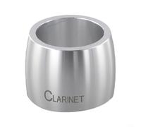 Boquilla profesional para saxofón con pinza de metal para clarinete de saxofón alto con ajuste fiable para mejorar el tono musical (para clarinete)