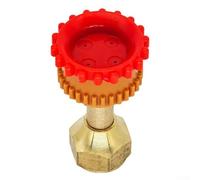Boquilla pulverizadora agrícola de pulverización directa de cuatro agujeros con ajuste ajustable para un riego eficaz en grandes granjas y áreas de jardín (rojo cobre)