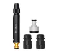 Boquilla pulverizadora de agua multifuncional - Potenciador de pulverización con conmutación de 3, adecuado para lavado de coche, riego de jardín, limpieza de casa | Accesorio para los