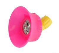 Boquilla pulverizadora de plástico, resistente al viento, atomización de alta presión para riego de áreas grandes, conector de 14 mm, color rosa, fácil de instalar para invernadero de campo abierto