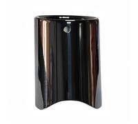 Boquilla Punta Silenciador Tubo Escape Acero Inoxidable Negro Para F10 F18 520i 523i 525i 528i E60 E61 KISSGPIPOL(1pc 7mm)