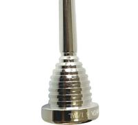 Boquilla radiante de trombón de 6 1/2AL, boquilla chapada en plata, boquilla de bombardino con sonido superior, excelente para accesorios de instrumentos de barítono y trombón