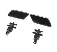 Boquilla Recambio Compatible con Subaru para Outback 2010 2011 2012 Cubierta de la boquilla del lavafaros del parachoques delantero con soporte para conector