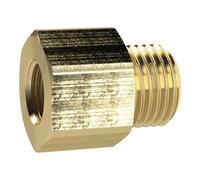 Boquilla reductora larga, G 1 1/2 A, G 2 i, SW 70, latón, presión de trabajo máx. 25 bares, temperatura de funcionamiento Máx. 150 °C.