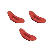 Boquilla reguladora de buceo, protector de labios de silicona, funda de labios anticongelante antipicaduras para cabeza secundaria, válvula de mordida de color (rojo)