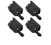 Boquilla rociador limpiaparabrisas Compatible Con Limpiaparabrisas Universales Coche Boquillas Chorro Agua Montadas Brazo Lavaparabrisas Uso General Para Automóviles(4PCS)