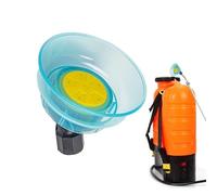 Boquilla rociadora a prueba de viento - Atomizador de rosca transparente M14x1.5, punta de pistola rociadora agrícola de 5 orificios y 8 orificios, cabezal rociador universal para fertilizante de césp