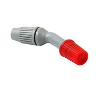 Boquilla rociadora ajustable para césped, agricultura al aire libre, cono rojo, 9 cm