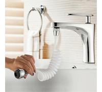 Boquilla rociadora de grifo eficiente con manguera flexible para una limpieza completa del fregadero