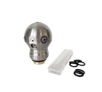 Boquilla rotativa de alta presión Warthog, rotación de 360 grados, alcantarillado limpio, limpieza de carreteras urbanas de 3/8 ", limpieza de tuberías domésticas(40L per min)