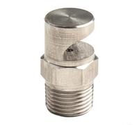 Boquilla sin brazo de acero inoxidable de 12 pulgadas para BSP, ángulo de pulverización de 170 grados, para humidificación de paisaje y aire