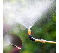 Boquilla telescópica de pulverización de solución de riego de precisión compatible con varios pulverizadores de hombro de 3 L a 8 L (C)