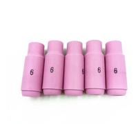 Boquilla TIG 10N48#6, copa protectora de alúmina for WP17 18 26, soplete de soldadura TIG, 10 Uds.