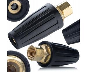 Boquilla turbo 035 boquilla pulverizadora de cerámica - Pieza de repuesto para limpiadora de alta presión Karcher HD/HDS | rosca M18 x 1,5, 276 bar, 100 °C, alta durabilidad, accesorio profesional