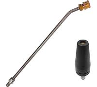 Boquilla turbo de 3600 PSI, boquilla giratoria, boquilla turbo 035, limpiador de alta presión, boquillas de pulverización turbo, 250 bar, extensión de 35 cm, manguera de repuesto de 1/4"