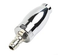 Boquilla turbo de acero inoxidable de 3600 PSI, punta de pulverización giratoria de 1/4 de conexión rápida, accesorio para lavadora de alta presión del Reino Unido