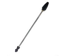 Boquilla turbo giratoria de 60 cm para Kärcher K2 K3 K4 K5 K6 para lavadora a presión k7 para chorro de energía Limpieza mejorada Ahorro de agua Nylon Cobre Acero Negro