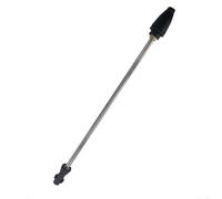 Boquilla turbo giratoria de 60 cm para Kärcher para lavadoras a presión serie K, limpieza mejorada para diseño eficiente de agua de energía, nailon negro, cobre, inoxidable