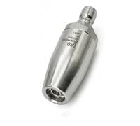 Boquilla turbo giratoria de alta presión (360°) de acero inoxidable - Núcleo cerámico - Hasta 4000 PSI - Conexión rápida de 1/4" - Para automóviles, patios y hormigón - 1 unidad (tamaño 50)