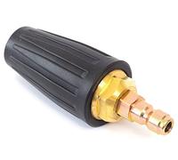 Boquilla Turbo para Hidrolimpiadora 3600 PSI, Boquilla Rotativa 0°, Conexión Quick Connect 1/4", Tamaño 030, Boquilla Alta Presión para Limpieza de Hormigón, Ladrillo y Patio - WASPPER