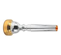Boquilla Vincent Bach trompeta estándar serie 351 modelo 6C borde de oro