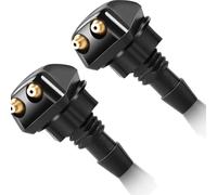 Boquillas ajustables parabrisa Compatible Con Mazda Para 2 3 5 6 8 CX5 CX-5 CX-7 CX-9 Para MX-5 Cx3 CX30 2 Uds Boquilla Chorro Agua Coche Arandela Parabrisas Delantero