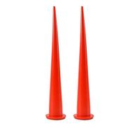 Boquillas cónicas de silicona de 30 cm, 2 boquillas cónicas de plástico, punta de boquilla de sellado roja, aplicador de cartucho, pistola de cartucho, puntas de extensión, boquillas de sellado