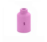 Boquillas de 10 Uds., copa protectora de cerámica, punta de soplete de soldadura, consumibles, accesorio para soplete de soldadura TIG serie WP-17/18/26 5# 54N17 10 piezas